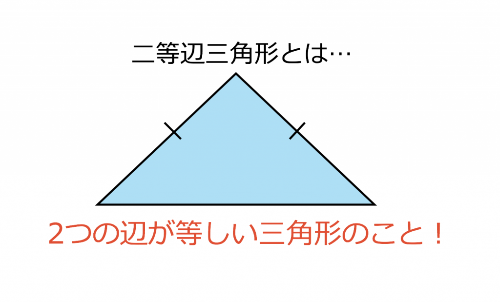 【3分で分かる!】二等辺三角形の特徴(角度・辺など)についてわかりやすく 合格サプリ 【3分で分かる!】二等辺三角形の特徴(角度・辺など)についてわかりやすく 合格サプリ